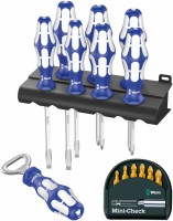 Wera Limited Edition 8 Piece Kraftform Screwdriver Set Sports Edition - Scotland + Wera 7Pc Bit Set £47.99